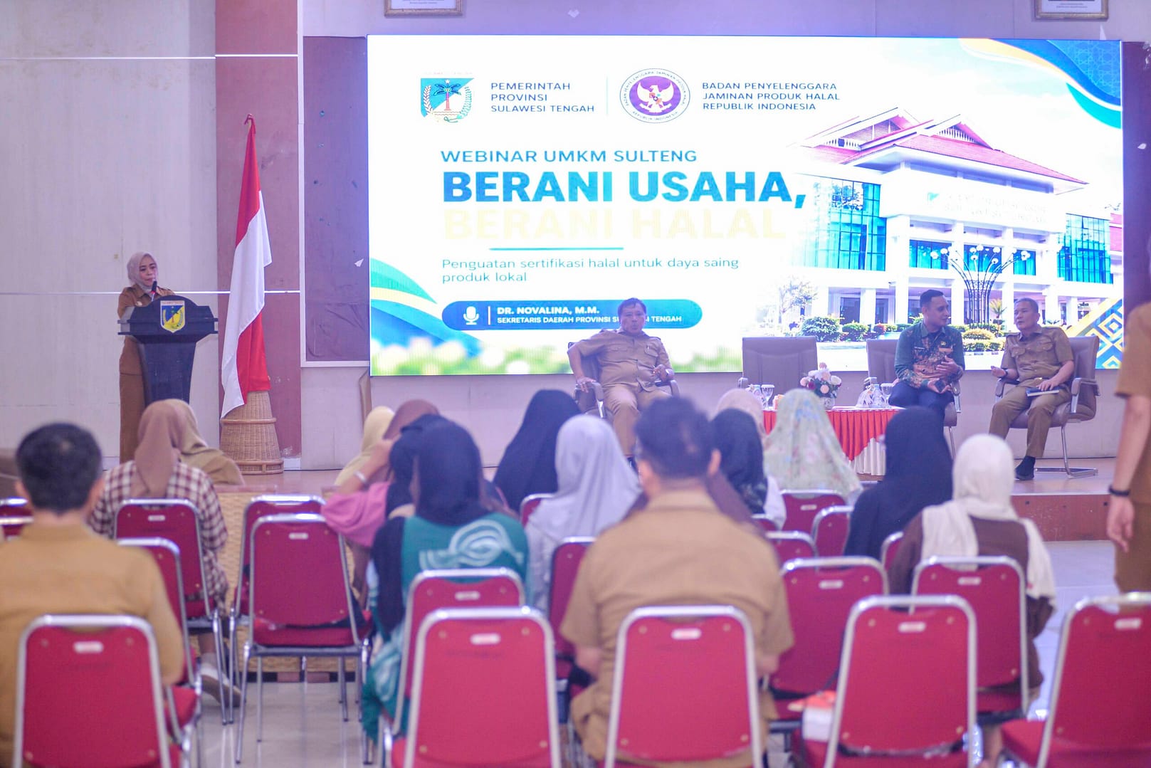 Akselerasi Legalitas dan Jaminan Produk Halal: Pemprov Sulteng Gelar Webinar Lintas Sektor dan Sediakan Layanan Jemput Bola.